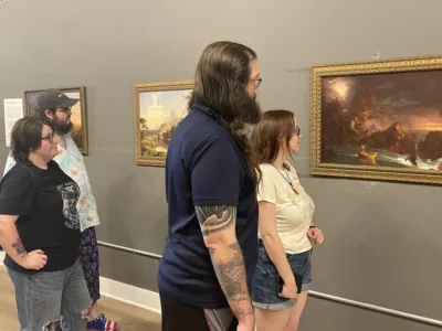 Enjoying art